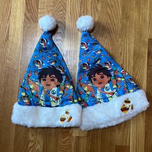 Christmas Santa Hats - Diego (Dora the Explorer)